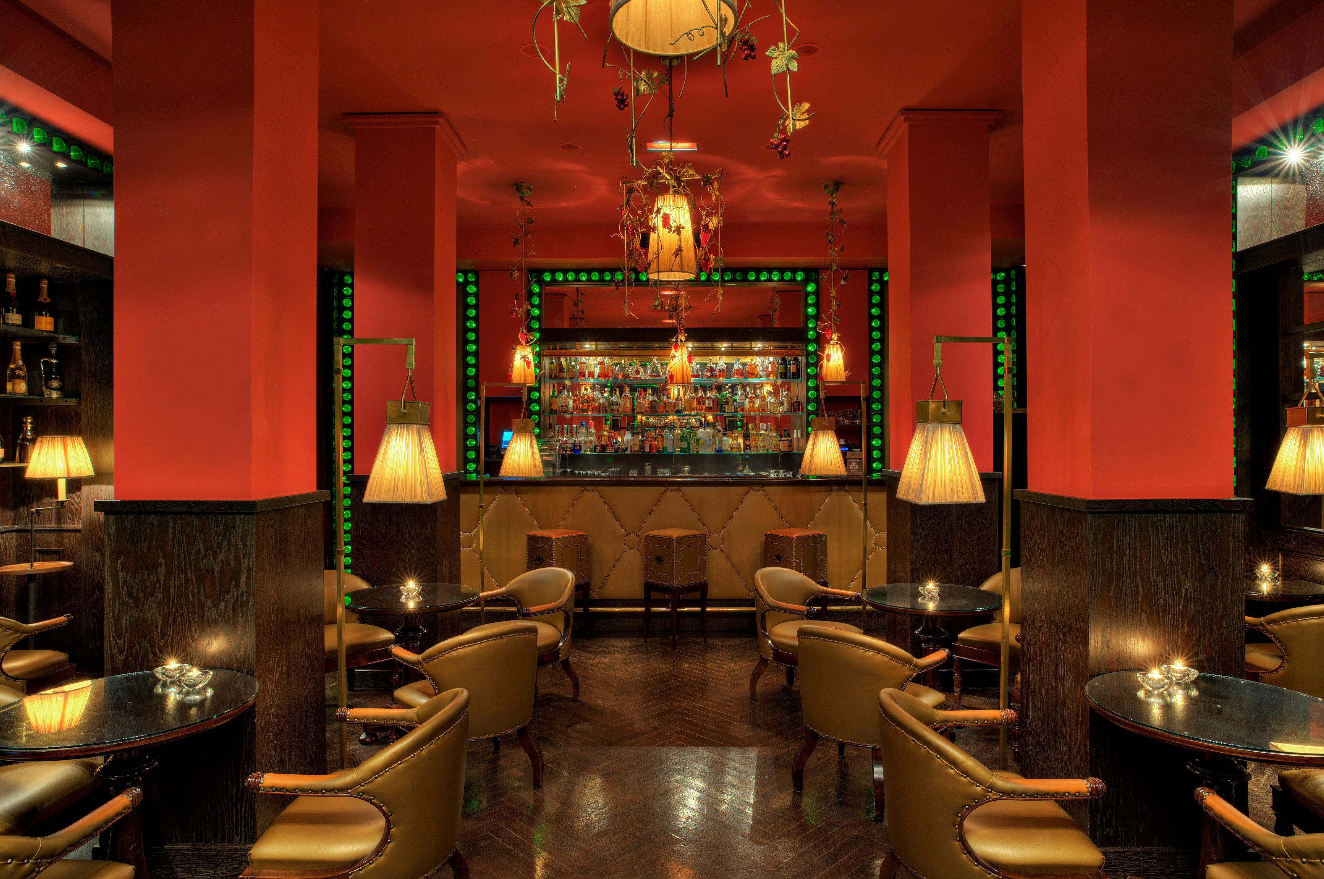 อินเตอร์คอนติเนนตัล บอร์โด เลอ กร็อง โฮเต็ล Hotel ร้านอาหาร รูปภาพ The bar at the Mandarin Oriental, New York