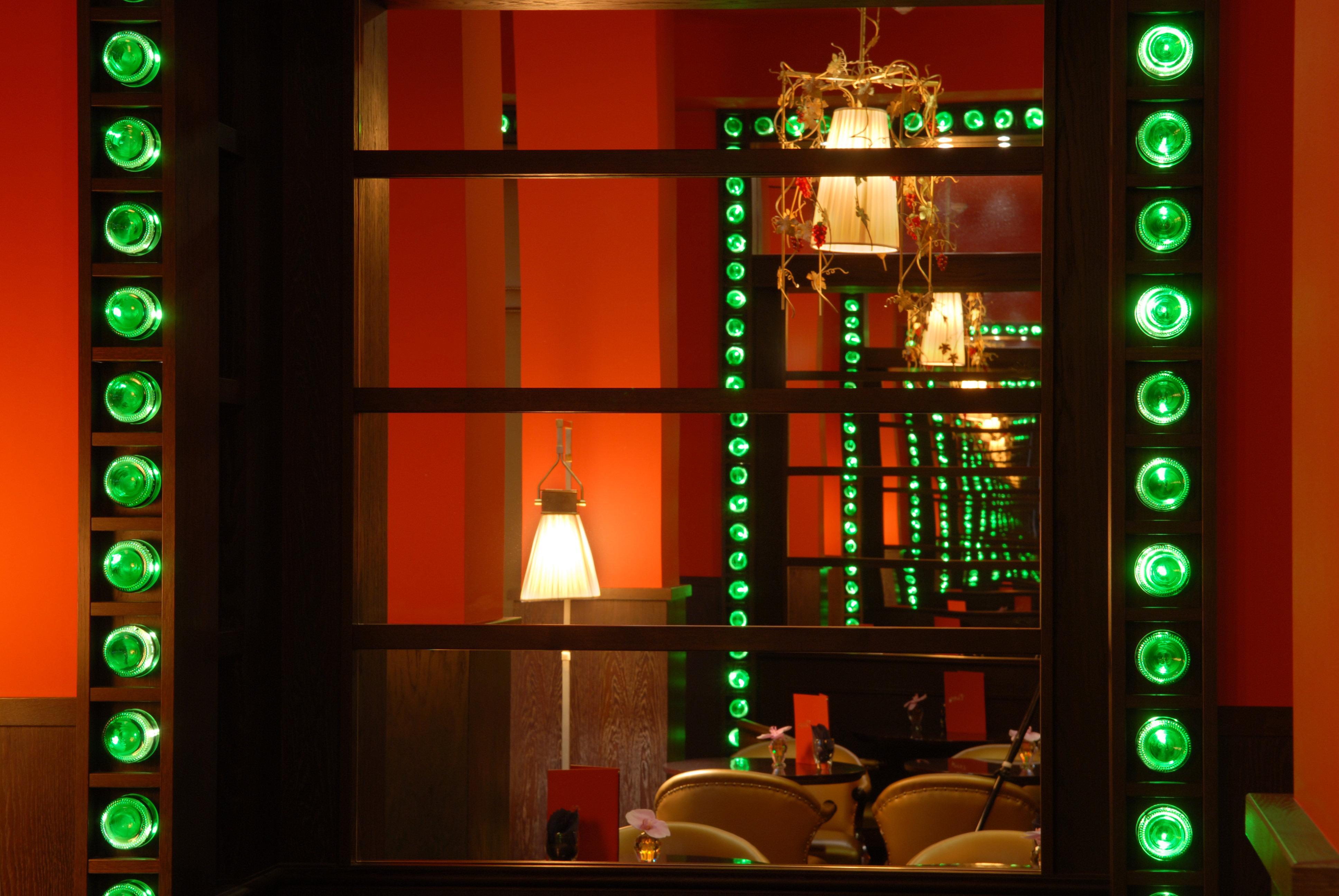 อินเตอร์คอนติเนนตัล บอร์โด เลอ กร็อง โฮเต็ล Hotel ภายใน รูปภาพ Interior of a restaurant in the city of Puebla, Mexico
